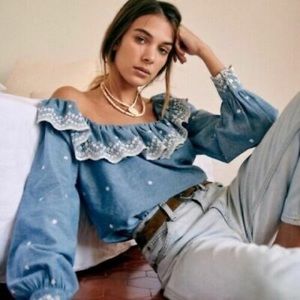 Sezane Franceska top NWT sz 34/2